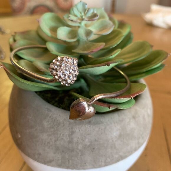 Vintage Rhinestone Bracelet Bundle Love Bow Heart - Picture 4 of 8